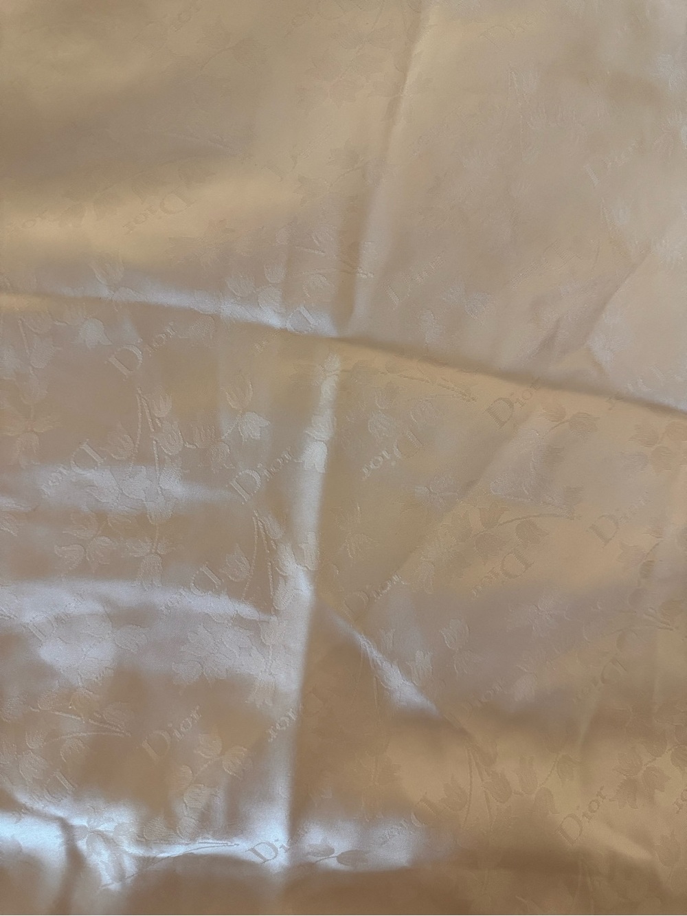 VERY RARE Dior Satin Lace tank in Light Pink with Cream Lace logo embellished - Picture 7 of 9